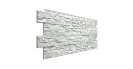 Фасадная панель Stein, Молочный
