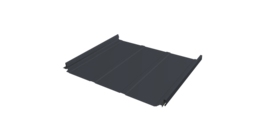 Кликфальц Pro Line Grand Line 0,45 Drap с пленкой на замках RAL 7024 мокрый асфальт