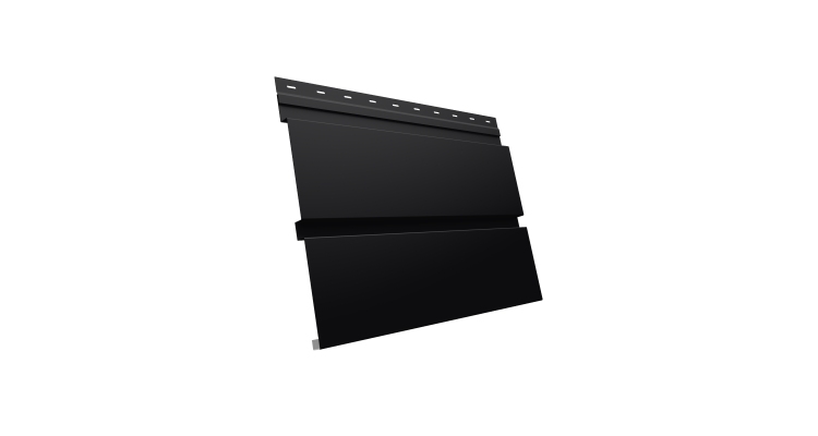 Квадро брус 0.5 Rooftop Бархат с пленкой RAL 9005 черный