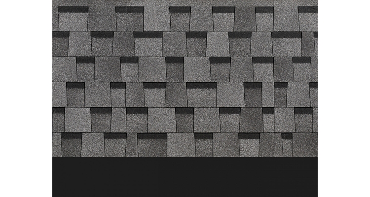 Ламинированная черепица Серия Dragon Standard, серый