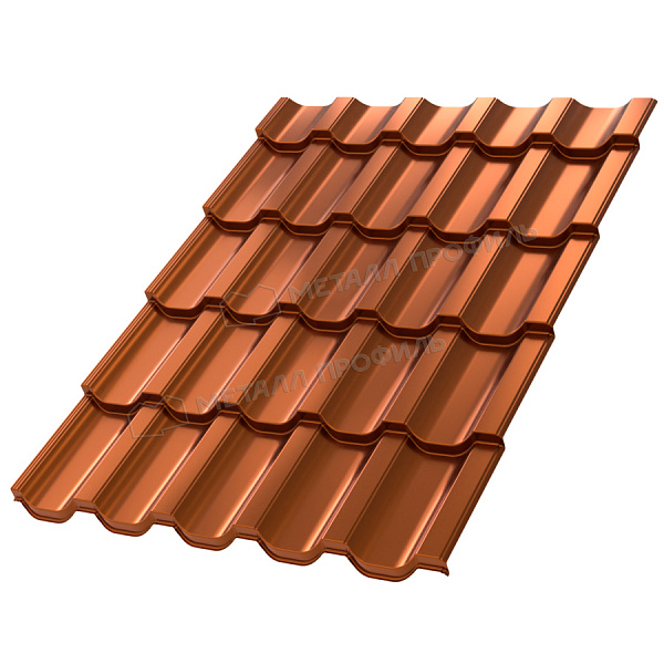 Металлочерепица Металл Профиль Трамонтана-XL (AGNETA-20-Copper\Copper-0.5)