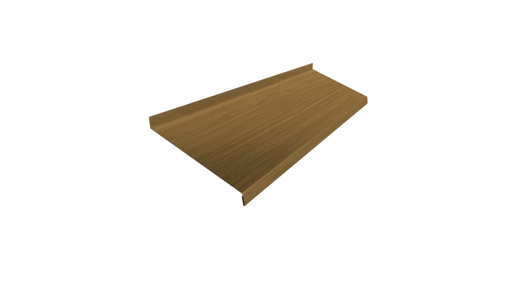 Отлив простой 250 0,45 Print Elite Honey Wood TwinColor (2м)