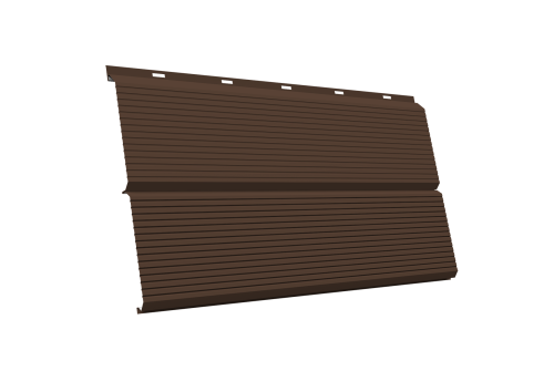 ЭкоБрус 0,345 Gofr 0.45 Drap TR RAL 8017 шоколад
