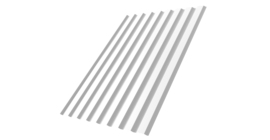 Профнастил С20A 0.45 PE-Double RAL 9003 сигнальный белый