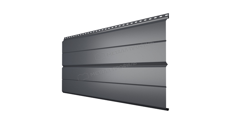 Сайдинг Металл Профиль Lбрус-XL-Н-14х335 NormanMP (ПЭ-01-7024-0.5)