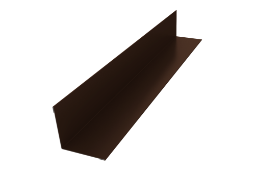 Угол внутренний 50х50 0,5 Drap TX RAL 8017 шоколад (3м)