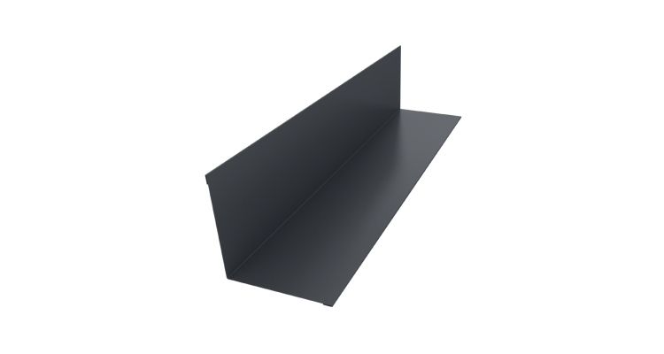 Угол внутренний 110х110 0,5 Drap RAL 7024 мокрый асфальт (2м)