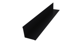 Угол внутренний 30х30 0,45 Drap ST RAL 9005 черный (3м)