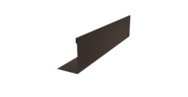 Нащельник 125 Texas 25х35 0,45 PE-Double RR 32 темно-коричневый (L1,5)