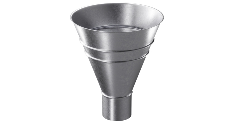 Воронка водосборная Stal Premium, оцинкованная сталь