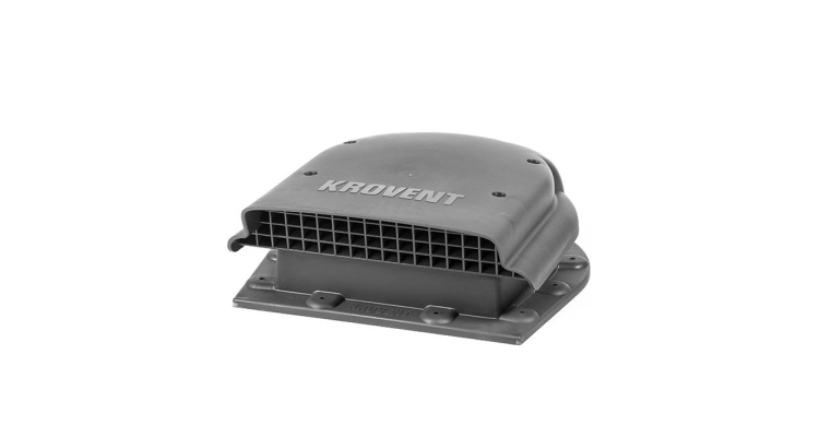 Вентиль кровельный Krovent KTV-Seam new серый