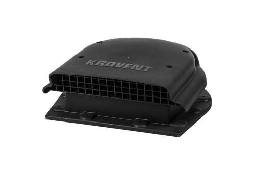 Вентиль кровельный Krovent KTV-Seam new черный