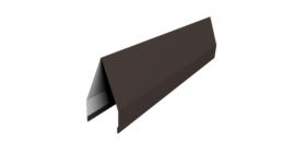 Ламель забора жалюзи Tokyo 0,5 Rooftop Бархат RR 32 темно-коричневый