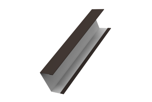 Крышка жалюзи Milan,Tokyo 0,5 Satin RR 32 темно-коричневый (2,5м)